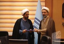 گزارش تصویری مراسم تودیع و معارفه مسئول دفتر نهاد 